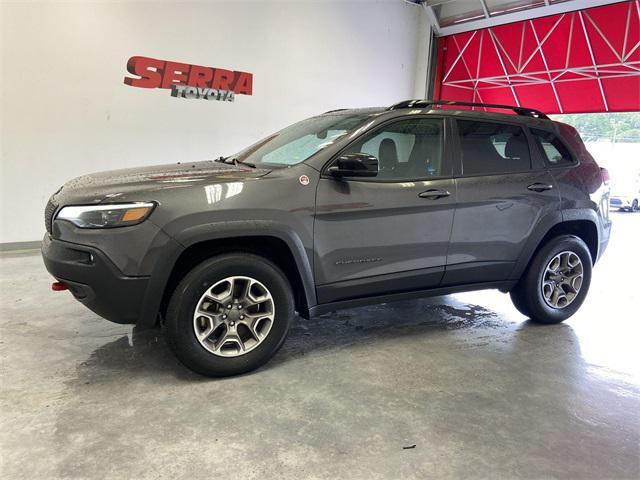 used 2022 Jeep Cherokee car, priced at $20,200