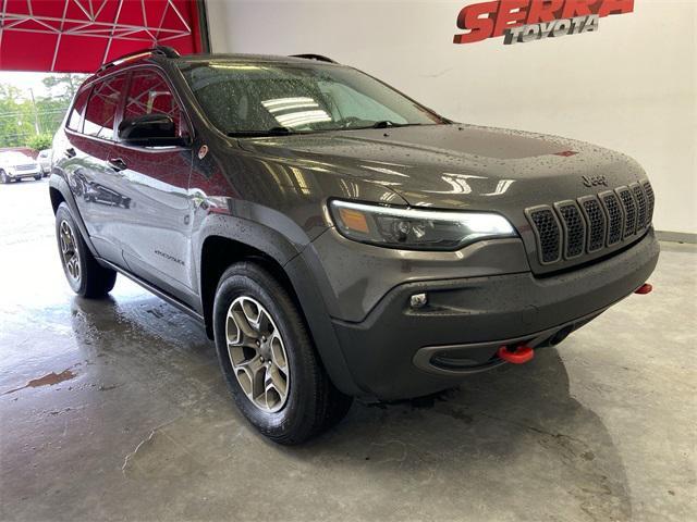 used 2022 Jeep Cherokee car, priced at $20,200