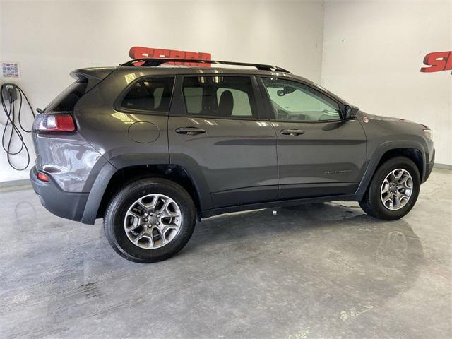 used 2022 Jeep Cherokee car, priced at $20,200