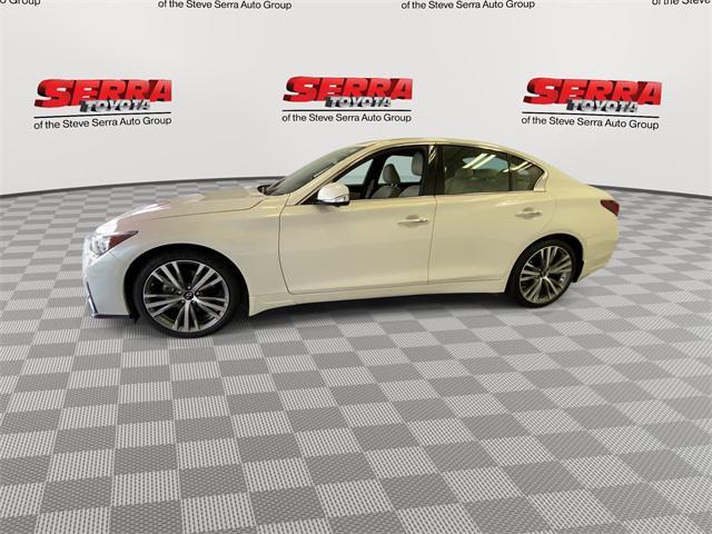 used 2021 INFINITI Q50 car, priced at $27,800