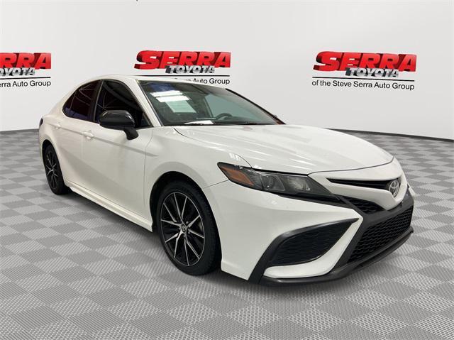 used 2021 Toyota Camry car, priced at $20,000