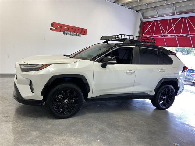 used 2023 Toyota RAV4 Hybrid car, priced at $34,500