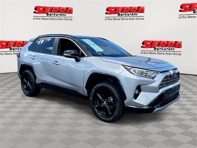 used 2021 Toyota RAV4 Hybrid car, priced at $26,300