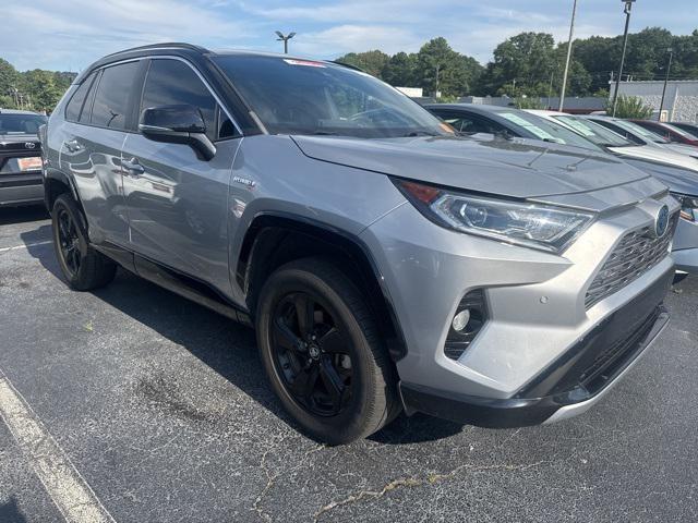 used 2021 Toyota RAV4 Hybrid car, priced at $27,300
