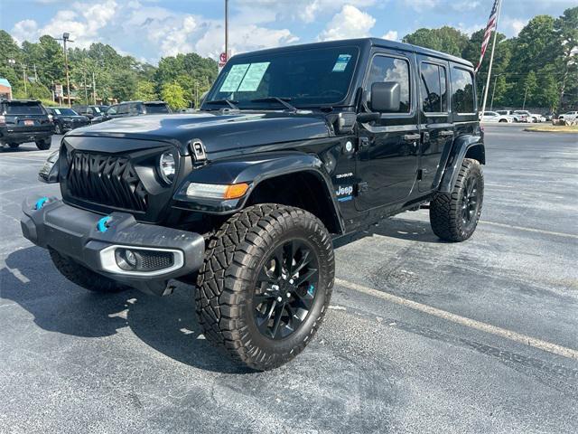 used 2022 Jeep Wrangler Unlimited 4xe car, priced at $29,900