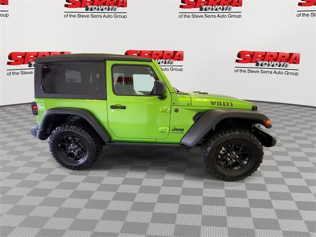 used 2025 Jeep Wrangler car, priced at $40,186