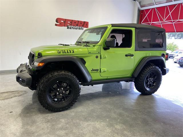 used 2025 Jeep Wrangler car, priced at $40,186