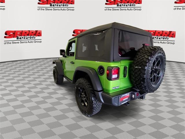 used 2025 Jeep Wrangler car, priced at $40,186