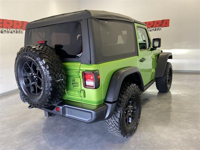 used 2025 Jeep Wrangler car, priced at $40,186