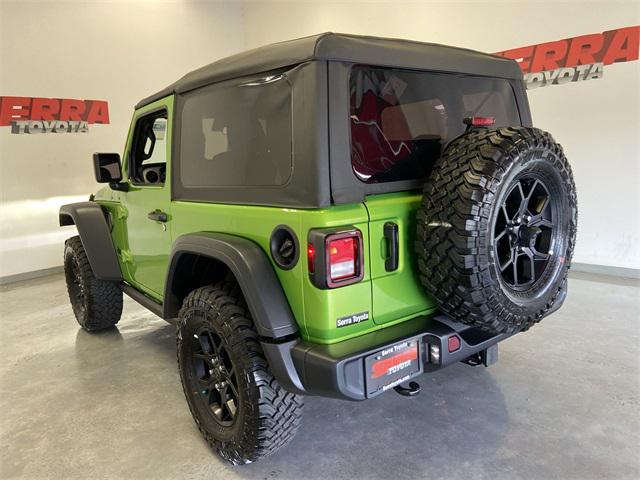 used 2025 Jeep Wrangler car, priced at $40,186