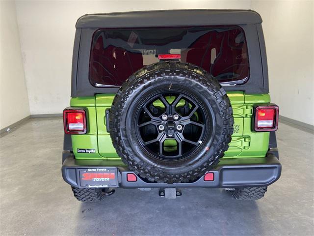 used 2025 Jeep Wrangler car, priced at $40,186