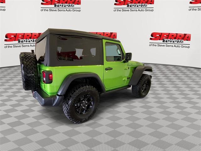 used 2025 Jeep Wrangler car, priced at $40,186
