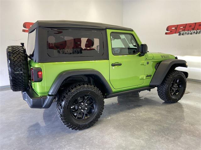 used 2025 Jeep Wrangler car, priced at $40,186
