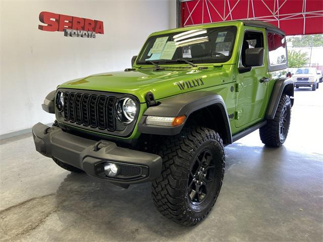 used 2025 Jeep Wrangler car, priced at $40,186