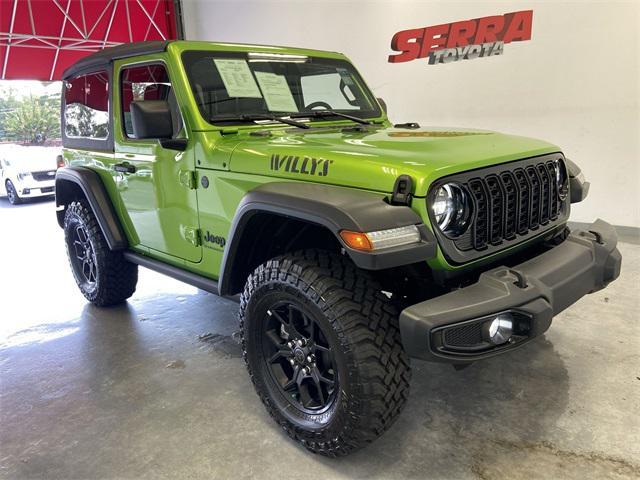 used 2025 Jeep Wrangler car, priced at $40,186