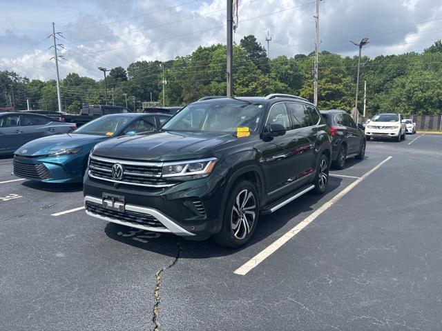 used 2021 Volkswagen Atlas car, priced at $32,900