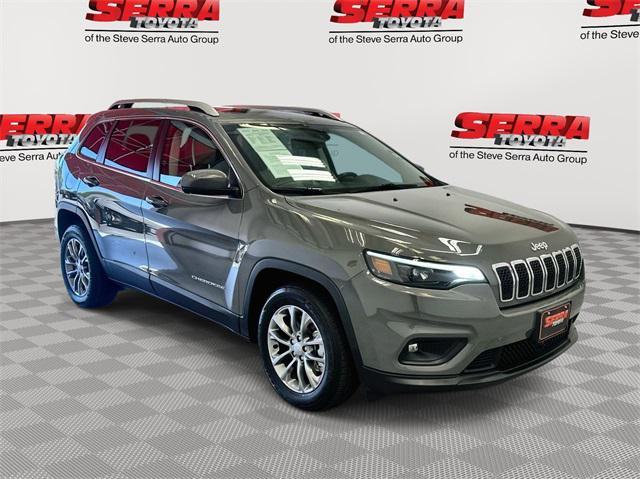 used 2021 Jeep Cherokee car, priced at $24,100