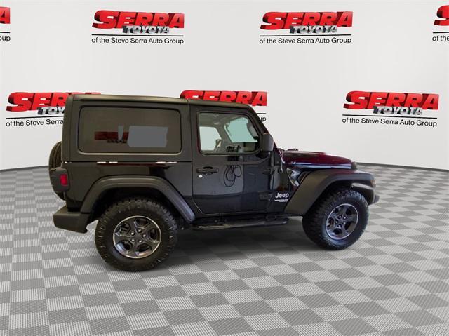 used 2021 Jeep Wrangler car, priced at $22,000