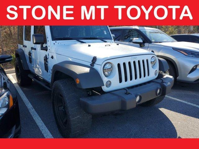 used 2017 Jeep Wrangler Unlimited car, priced at $20,526