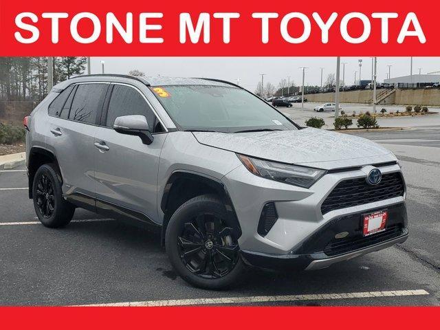 used 2023 Toyota RAV4 Hybrid car, priced at $33,698