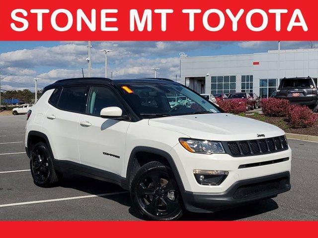 used 2021 Jeep Compass car, priced at $19,299