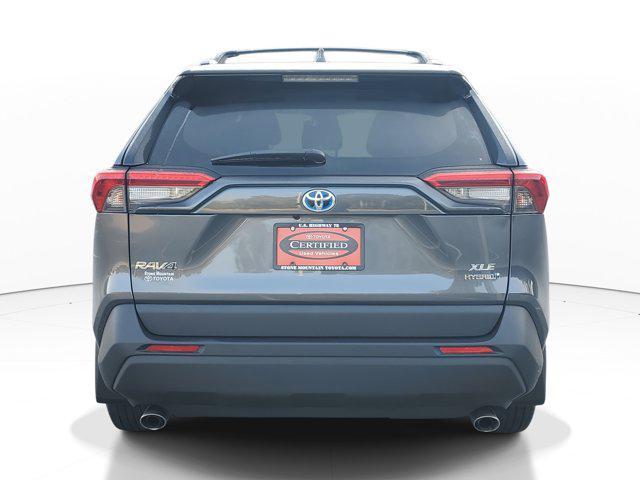 used 2022 Toyota RAV4 Hybrid car, priced at $27,499