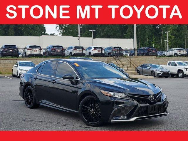 used 2021 Toyota Camry car, priced at $29,057