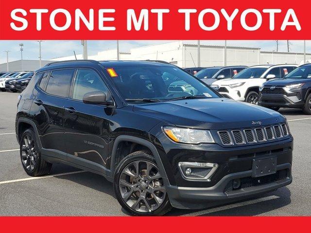 used 2021 Jeep Compass car, priced at $18,291