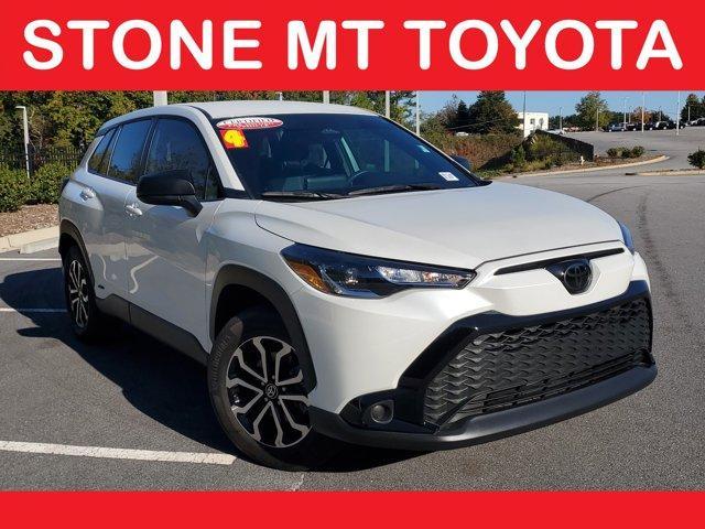 used 2024 Toyota Corolla Cross Hybrid car, priced at $30,487