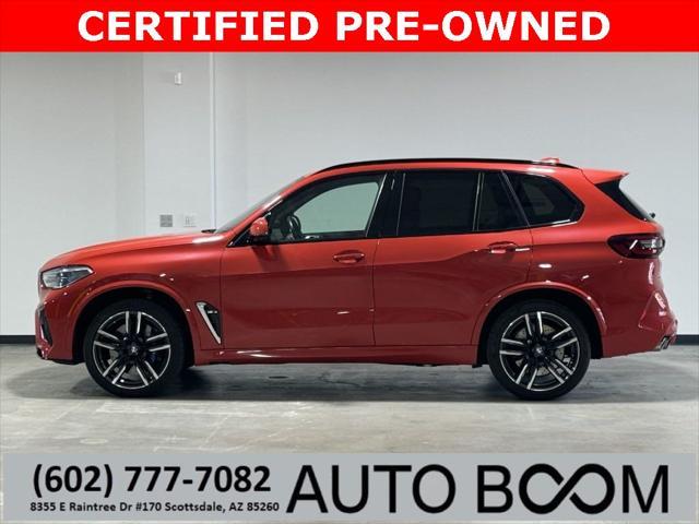 used 2021 BMW X5 M car, priced at $75,495