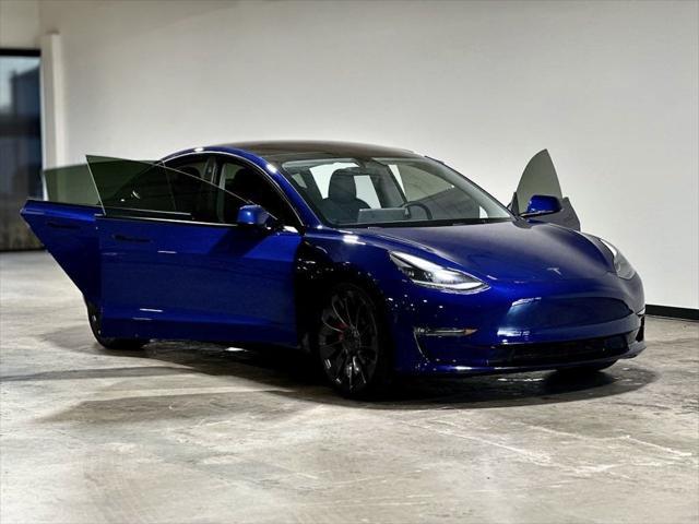 used 2022 Tesla Model 3 car, priced at $30,995