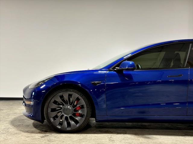 used 2022 Tesla Model 3 car, priced at $30,995