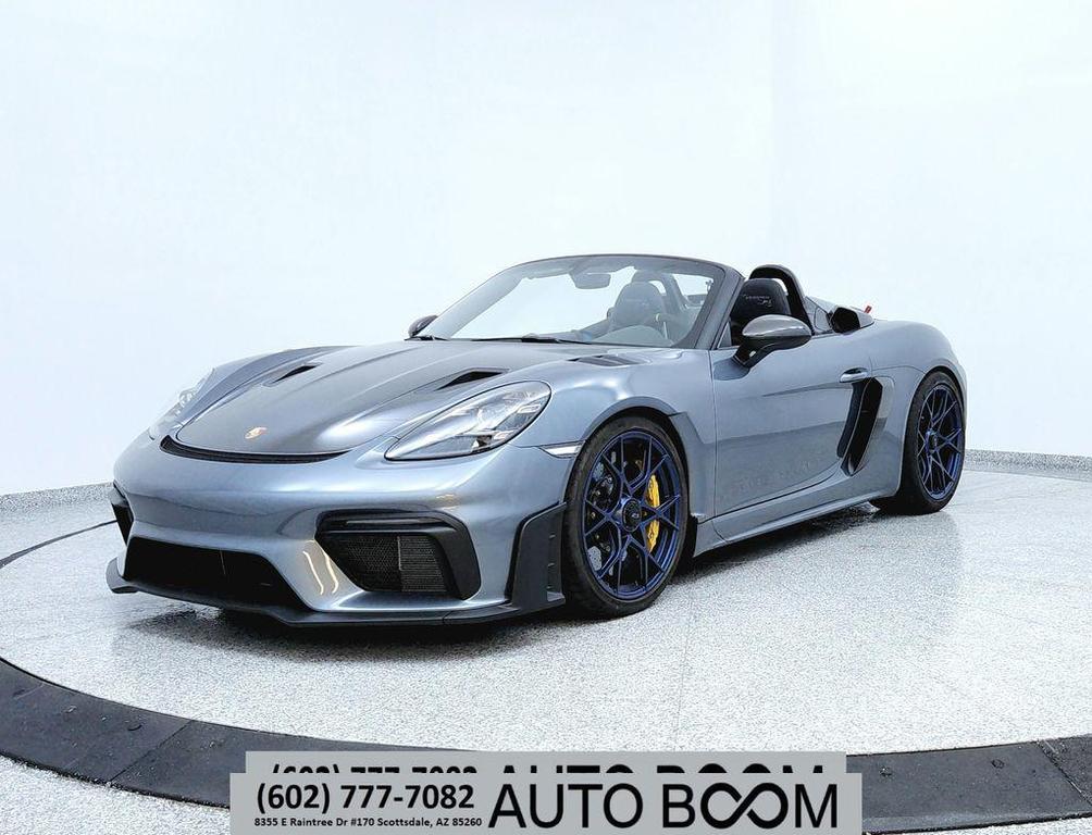 used 2025 Porsche 718 Spyder car, priced at $233,991