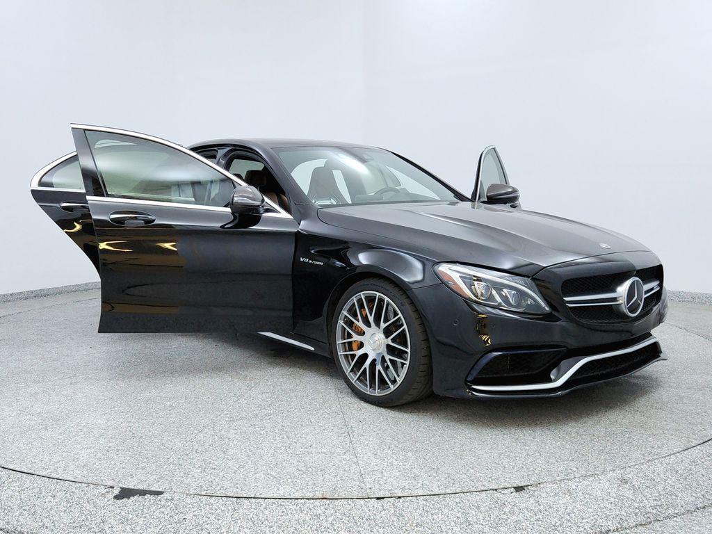 used 2018 Mercedes-Benz AMG C 63 car, priced at $46,991