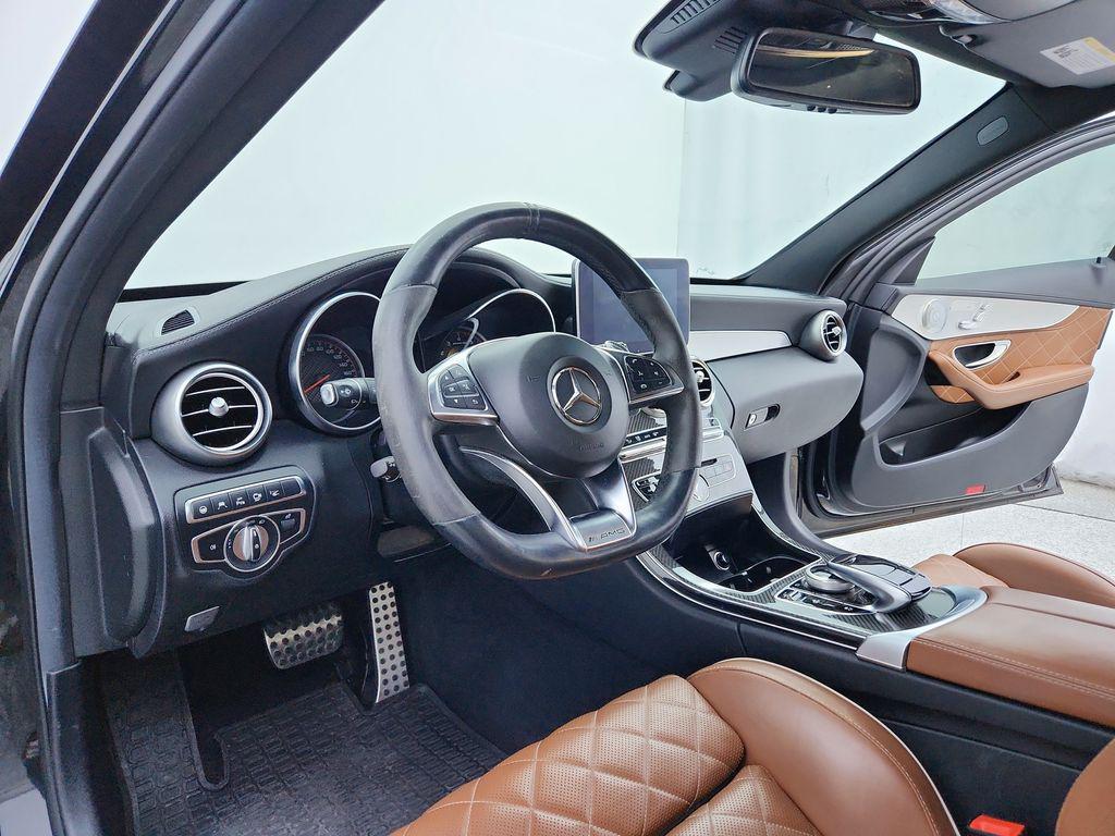 used 2018 Mercedes-Benz AMG C 63 car, priced at $46,991