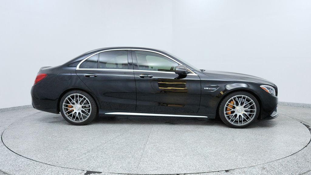 used 2018 Mercedes-Benz AMG C 63 car, priced at $46,991