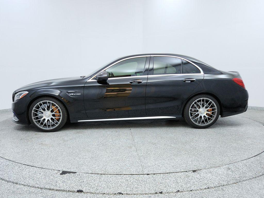 used 2018 Mercedes-Benz AMG C 63 car, priced at $46,991