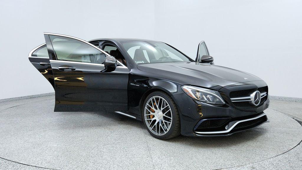used 2018 Mercedes-Benz AMG C 63 car, priced at $46,991
