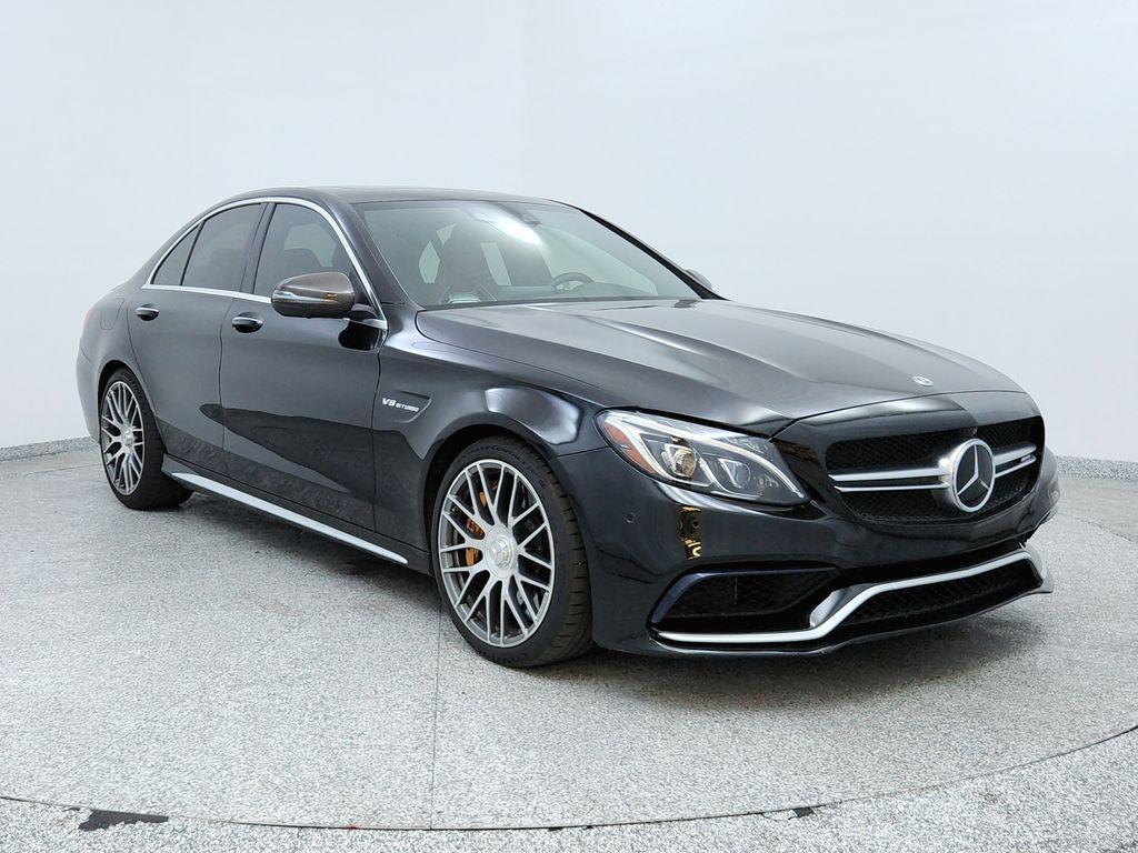 used 2018 Mercedes-Benz AMG C 63 car, priced at $46,991