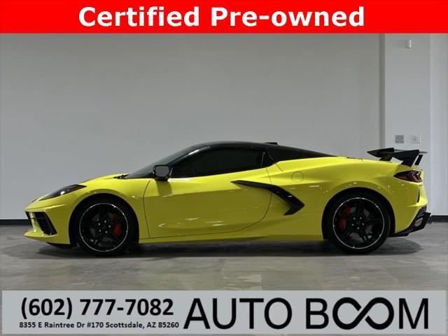 used 2021 Chevrolet Corvette car, priced at $69,995