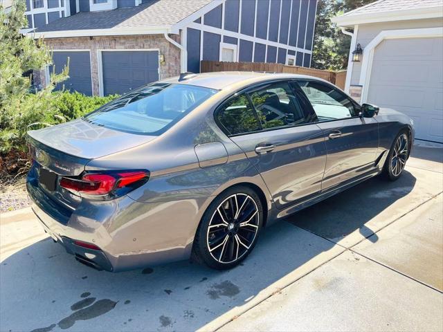 used 2022 BMW M550 car, priced at $57,991