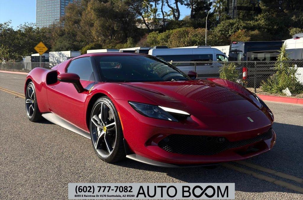 used 2024 Ferrari 296 GTB car, priced at $370,491