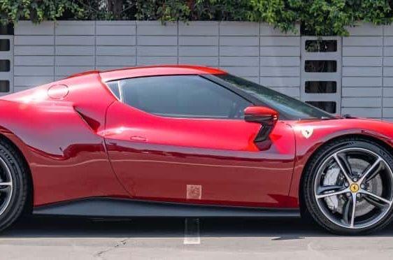 used 2024 Ferrari 296 GTB car, priced at $370,491