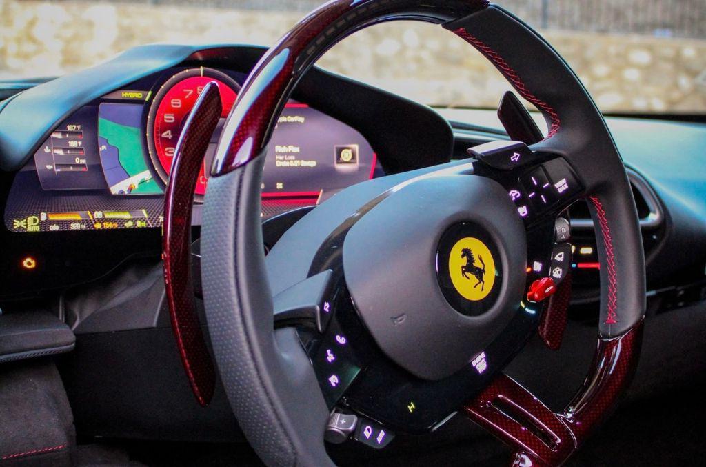 used 2024 Ferrari 296 GTB car, priced at $370,491