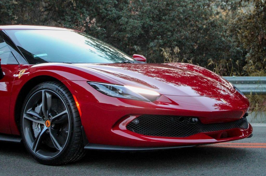 used 2024 Ferrari 296 GTB car, priced at $370,491