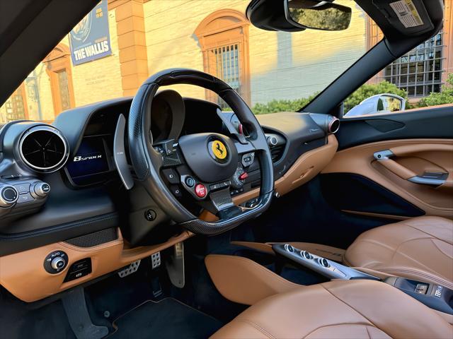 used 2021 Ferrari F8 Spider car, priced at $342,991