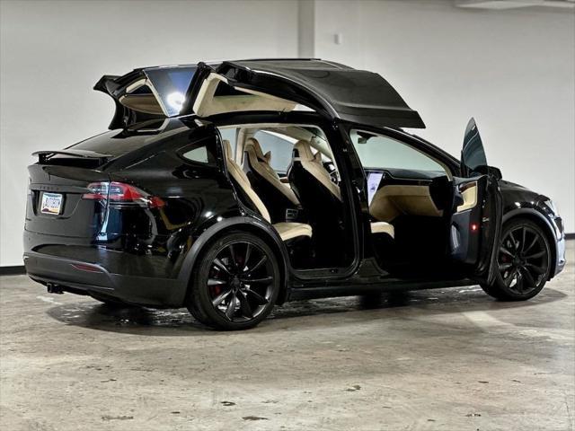 used 2017 Tesla Model X car, priced at $24,995