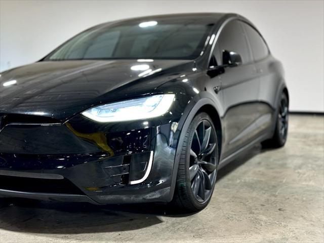 used 2017 Tesla Model X car, priced at $24,995