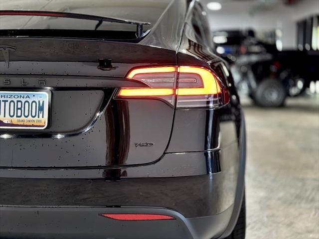 used 2017 Tesla Model X car, priced at $24,995