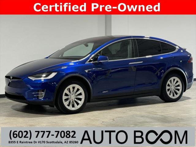 used 2020 Tesla Model X car, priced at $41,999